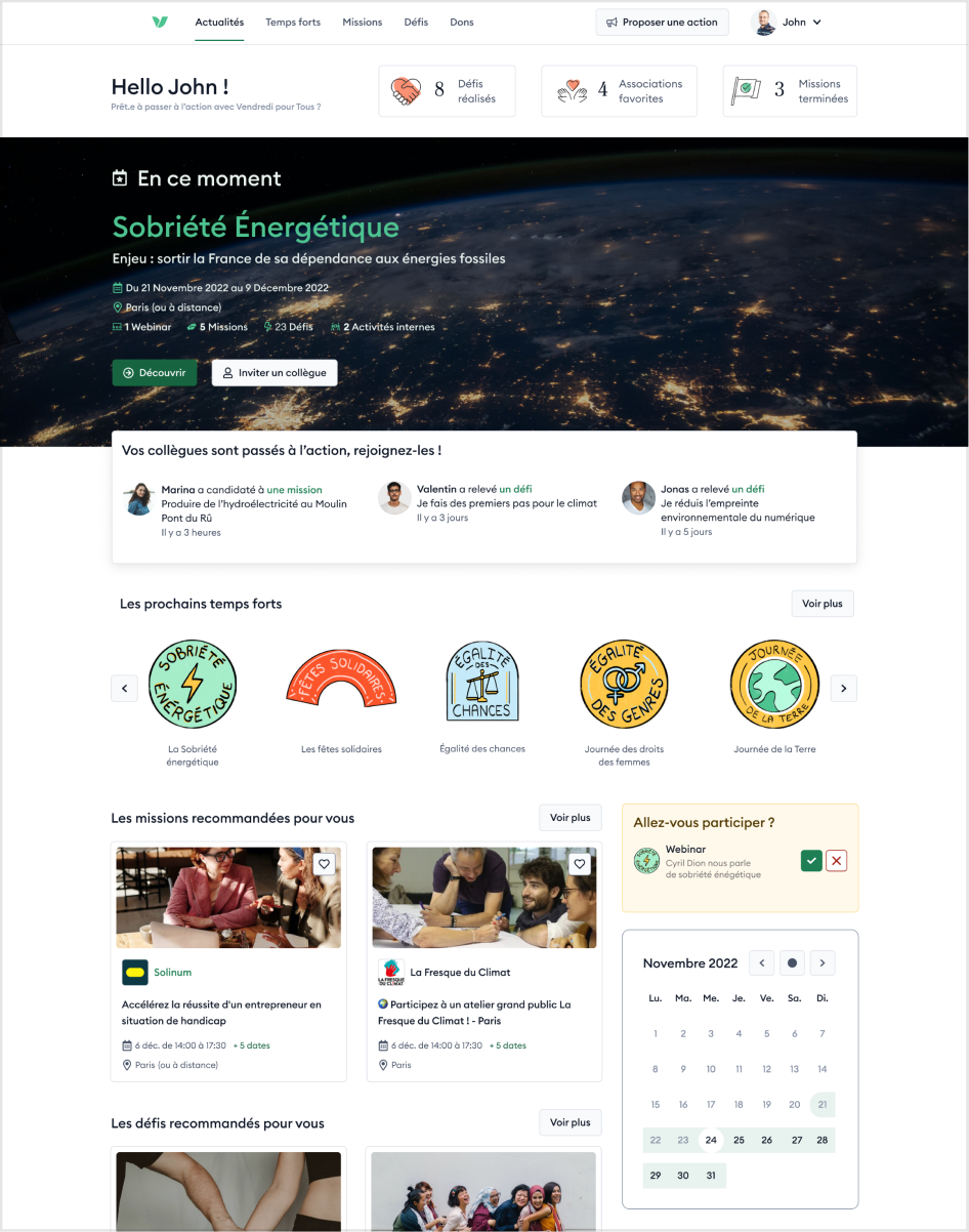 Facebook Events — page d'événement #NousToutes