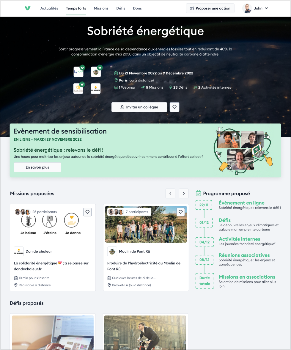 Sketches papier de la phase Croquer du Design Sprint